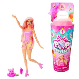 BAMBOLA BARBIE POP REVEAL LIMONATA ALLA FRAGOLA CON SLIME ROSA MATTEL HNW40 HNW41