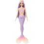 BAMBOLA BARBIE DREAMTOPIA SIRENA CAPELLI LILLA E CODA LILLA ROSA MATTEL HRR02