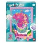 SET PITTURA PAINT E FRAME CON MITICA SIRENA AS 41018