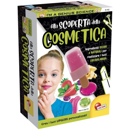ALLA SCOPERTA DELLA COSMETICA I'M A GENIUS SCIENCE LISCIANI 100170