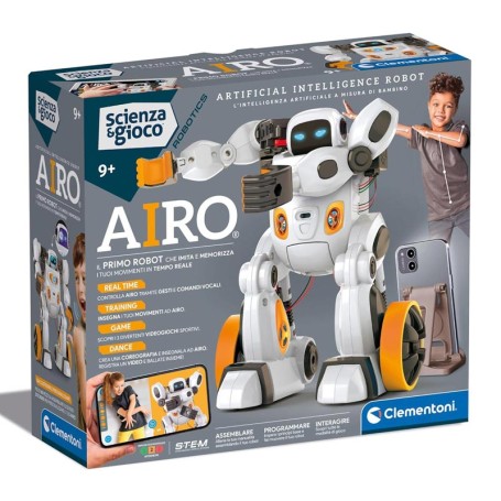 AIRO IL PRIMO ROBOT SCIENZA E GIOCO CLEMENTONI 19317