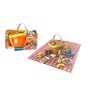 CESTINO DA PICNIC FAST FOOD GLOBO 24PZ