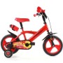 BICICLETTA PER BAMBINI 12" DISNEY CARS CON PARAFANGHI E BORRACCIA LUBEX 34584