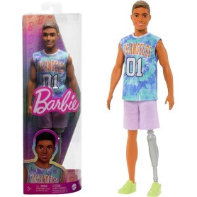 BAMBOLA KEN FASHIONISTAS DI BARBIE CON MAGLIA 01 LOS ANGELES MATTEL HJT11