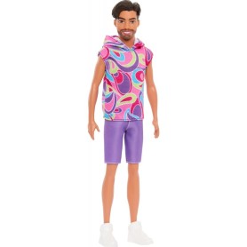 BAMBOLA KEN FASHIONISTAS DI BARBIE CON BARBA MATTEL HRH26
