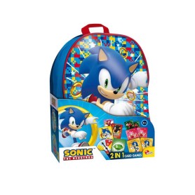 ZAINETTO SONIC 2 IN 1 CARD GAMES LISCIANI 104536