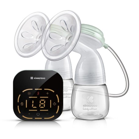 TIRALATTE ELETTRICO ELIA DOPPIO CON DISPLAY TOUCH SCREEN KIKKABOO 31304010005