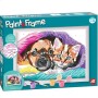 SET PITTURA PAINT E FRAME CON DOLCE AMICIZIA CANE E GATTO AS 41020