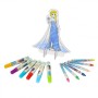 ZAINO DISNEY FROZEN CON SET DA DISEGNO E ACCESSORI FROZEN AS 1023-68102