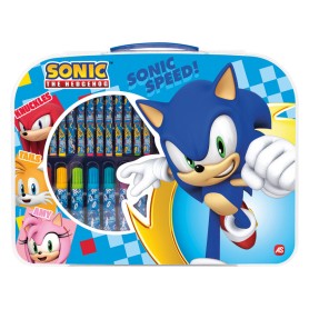 SET DA DISEGNO SONIC CON COLORI E ACCESSORI SONIC AS 1023-66231