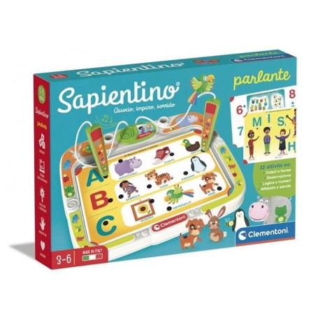 SAPIENTINO PARLANTE GIOCO EDUCATIVO CLEMENTONI 16472