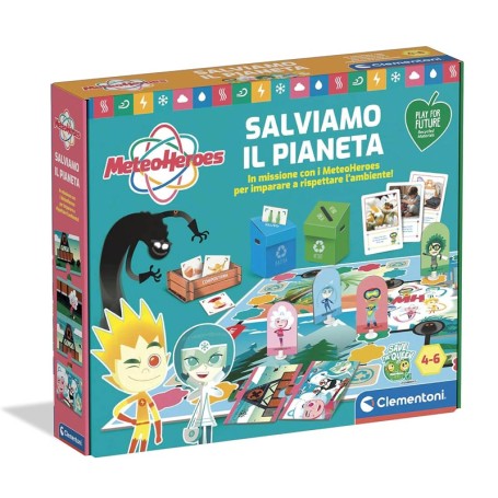 SALVIAMO IL PIANETA METEO HEROES CLEMENTONI 16348