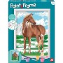 SET PITTURA PAINT E FRAME CON CAVALLO SELVAGGIO AS 41015