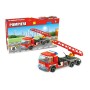 CAMION DEI POMPIERI COSTRUZIONI CLICK CLACK VIGILI DEL FUOCO DA 143 PEZZI TEOREMA 68780