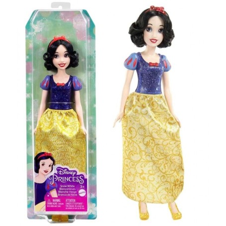 BAMBOLA PRINCIPESSE DISNEY 30 CM BIANCANEVE MATTEL HLW02 HLW08