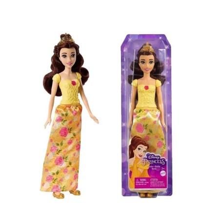 BAMBOLA PRINCIPESSE DISNEY 30 CM BELLE DISNEY LA BELLA E LA BESTIA MATTEL HLX31