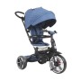 TRICICLO PRIME BLU EVOLUTIVO, SEDUTA REVERSIBILE, RECLINABILE CON RUOTE EVA QPLAY 100.00