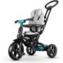 TRICICLO PRIME AZZURRO EVOLUTIVO, SEDUTA REVERSIBILE, RECLINABILE CON RUOTE EVA QPLAY 100.00
