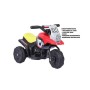 MOTO ELETTRICA PER BAMBINI 3 RUOTE ROSSA 6V CON RETROMARCIA E SUONI 7003