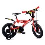 BICICLETTA PER BAMBINI 14" PRO - CROSS BOY ROSSA DINO 143GLN06