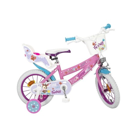 BICICLETTA PER BAMBINI 14" FANTASY WALK CON 2 FRENI E CESTINO TOIMSA 14116