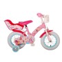 BICICLETTA PER BAMBINI 12" DISNEY PRINCIPESSE CON CESTINO, PORTABAMBOLE E MOVIMENTO SFERA 21209