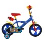 BICICLETTA PER BAMBINI 12" DISNEY MICKEY MOUSE TOPOLINO CON BORRACCIA E TROMBETTA LUBEX 34586