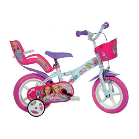 BICICLETTA PER BAMBINI 12" BARBIE FOTOGRAFIA DINO 612GLBAF