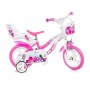 BICICLETTA PER BAMBINI 12" GIRL FLAPPY DINO BIKES 126RL02