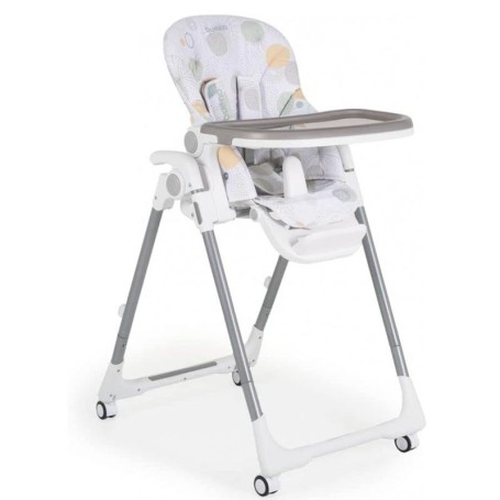 SEGGIOLONE BUENO PAPPA GRIGIO RECLINABILE E REGOLABILE IN ALTEZZA MONI TRADE 1510