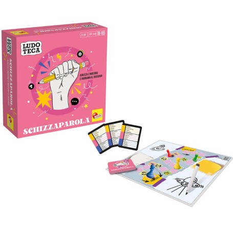 SCHIZZAPAROLA GIOCO DI SOCIETÀ LUDOTECA POCKET LISCIANI 110490