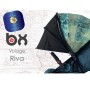 PASSEGGINO LEGGERO BX VOIAGE RIVA FULL OPTIONAL CON PARAPIOGGIA E COPRIGAMBE BACIUZZI 30755