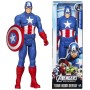 PERSONAGGIO MARVEL AVENGERS TITAN HERO SERIES 30 CM CAPITAN AMERICA HASBRO A4809