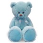 PELUCHE ORSO CLEO XXL 96 CM AZZURRO CON FIOCCO ODG 876