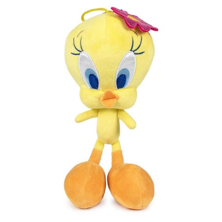 PELUCHE LOONEY TUNES 20 CM TITTI CON FIORE ROSA WARNER BROS PTS 760020480