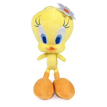 PELUCHE LOONEY TUNES 20 CM TITTI CON FIORE ARGENTO WARNER BROS PTS 760020480