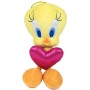 PELUCHE LOONEY TUNES 20 CM TITTI CON CUORE ROSA WARNER BROS PTS 760020480