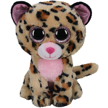 PELUCHE 28 CM BEANIE BOOS LEOPARDO LIVVIE TY T36490