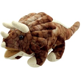 MARIONETTA DI PELUCHE 30 CM T-REX BLU BABY DINOS 002903