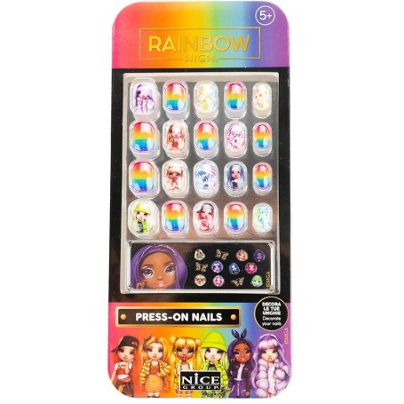 SET PER UNGHIE FINTE PER BAMBINI RAINBOW HIGH NICE 97004