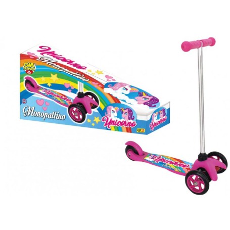 MONOPATTINO TWIST 3 RUOTE UNICORNO GVC 9568