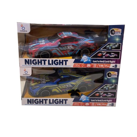 VEICOLO RADIOCOMANDATO LAMPO RACE CARS CON LED, SUONI E 7 FUNZIONI HT 147