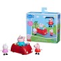 VEICOLO PEPPA PIG MACCHINA DI PEPPA PIG CON PERSONAGGI HASBRO F6407 F6821