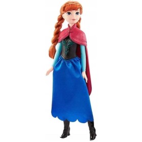 BAMBOLA DISNEY FROZEN 30 CM PRINCIPESSA ANNA MATTEL HMJ41 HMJ43