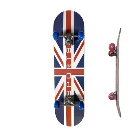 SKATEBOARD SPORTS DOPPIA STAMPA 80 CM GVC 9604