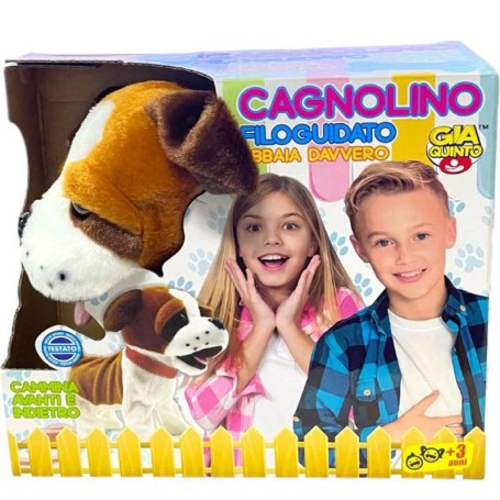 PELUCHE SAN BERNARDO INTERATTIVO CAMMINA AVANTI E INDIERO E ABBAIA GVC 8284