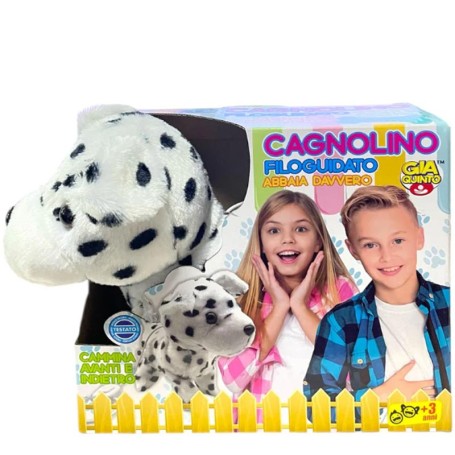PELUCHE DALMATA INTERATTIVO CAMMINA AVANTI E INDIERO E ABBAIA GVC 8283 CT12