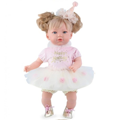 BAMBOLA ALINA 45 CM PARTY HAPPY BITRHDAY MARINA & PAU 882