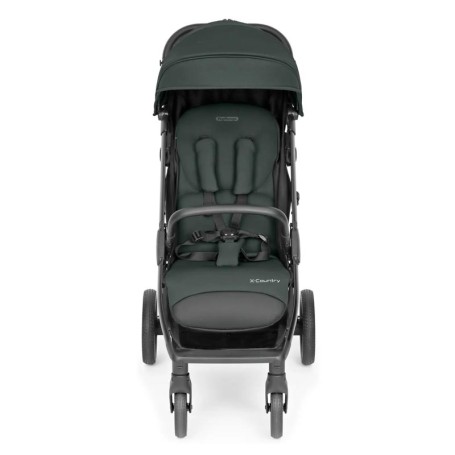 PASSEGGINO LEGGERO X-COUNTRY METAL SCHIENALE RECLINABILE E CHIUSURA COMPATTA PEG PEREGO