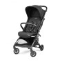 PASSEGGINO LEGGERO VOLO TRUE BLACK CHIUSURA COMPATTA E SCHIENALE RECLINABILE VIAGGIO PEG PEREGO